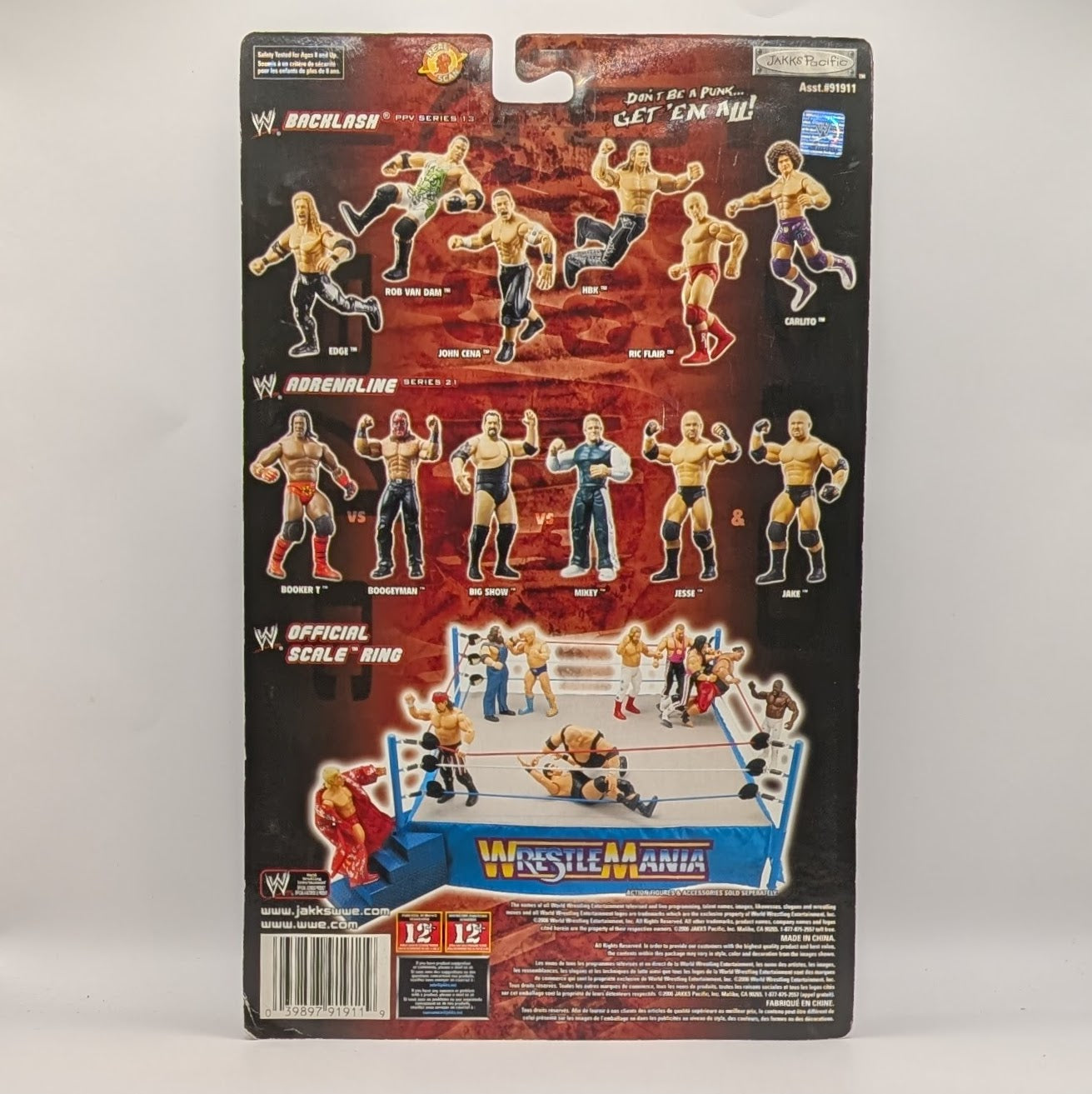 2006 WWE Jakks Pacific Ruthless Aggression Pay Per View Series 13 "Backlash" Ric Flair