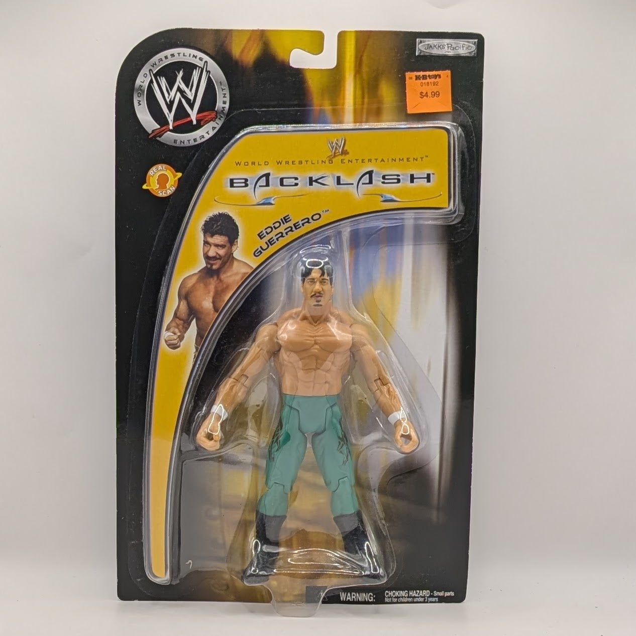 2004 WWE Jakks Pacific Titantron Live Backlash Series 4 Eddie