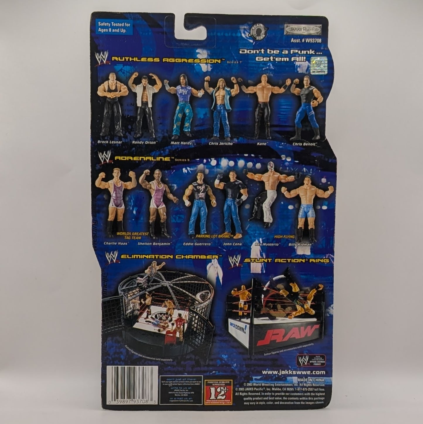 2004 WWE Jakks Pacific Ruthless Aggression Series 7.5 "Ring Rage" Goldberg