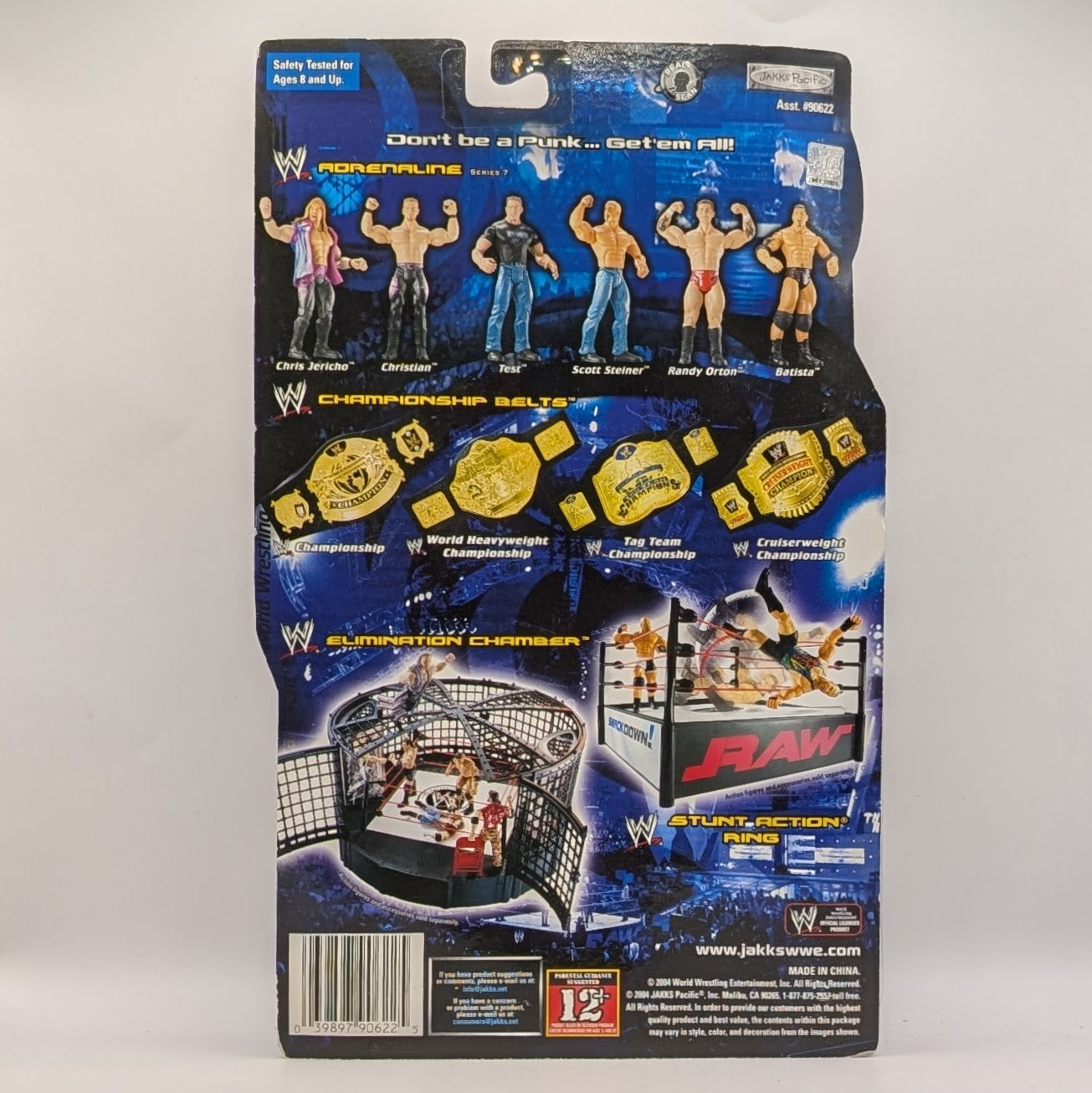 2004 WWE Jakks Pacific Ruthless Aggression Series 8.5 "Ring Rage" John Cena