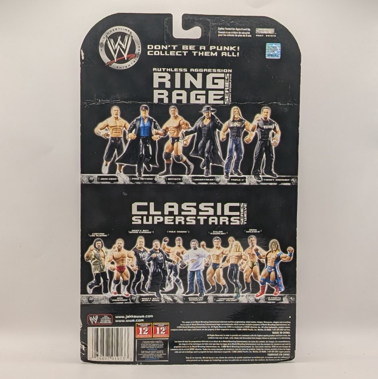 2007 WWE Jakks Pacific Ruthless Aggression Series 24.5 "Ring Rage" Batista