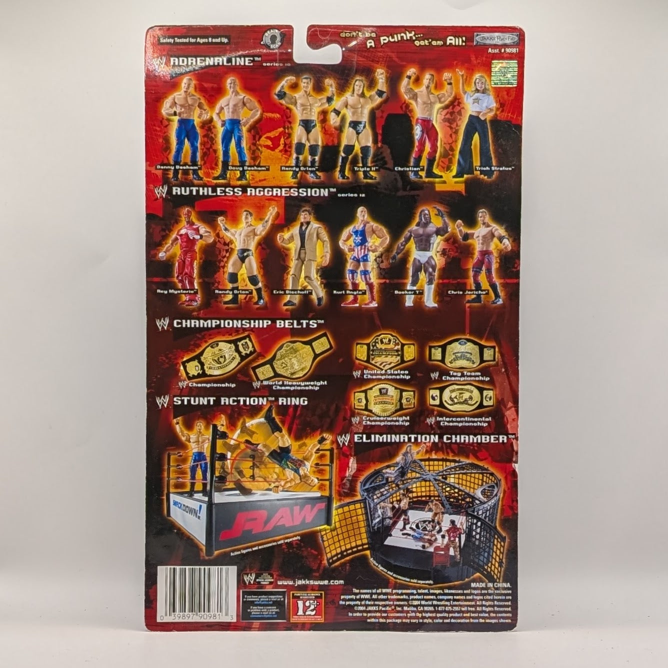 2005 WWE Jakks Pacific Ruthless Aggression WrestleMania 21 Series 1 Triple H