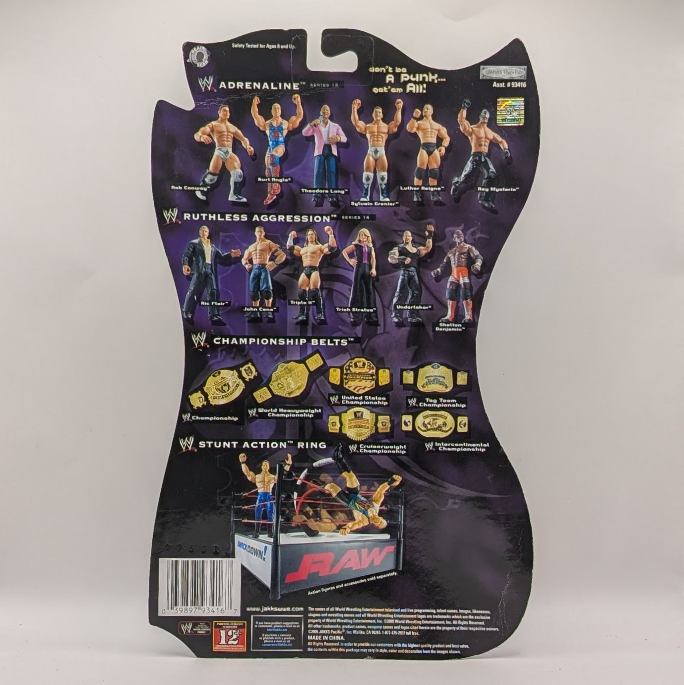 2005 WWE Jakks Pacific Ruthless Aggression Pay Per View Series 8 "New Year's Revolution" Triple H