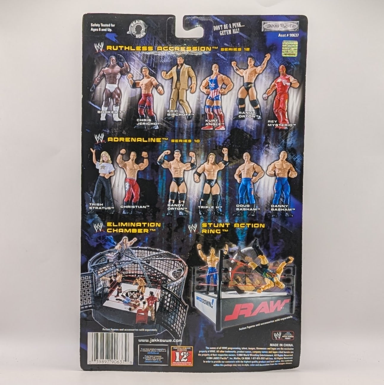 2004 WWE Jakks Pacific Ruthless Aggression Series 12 Rey Mysterio