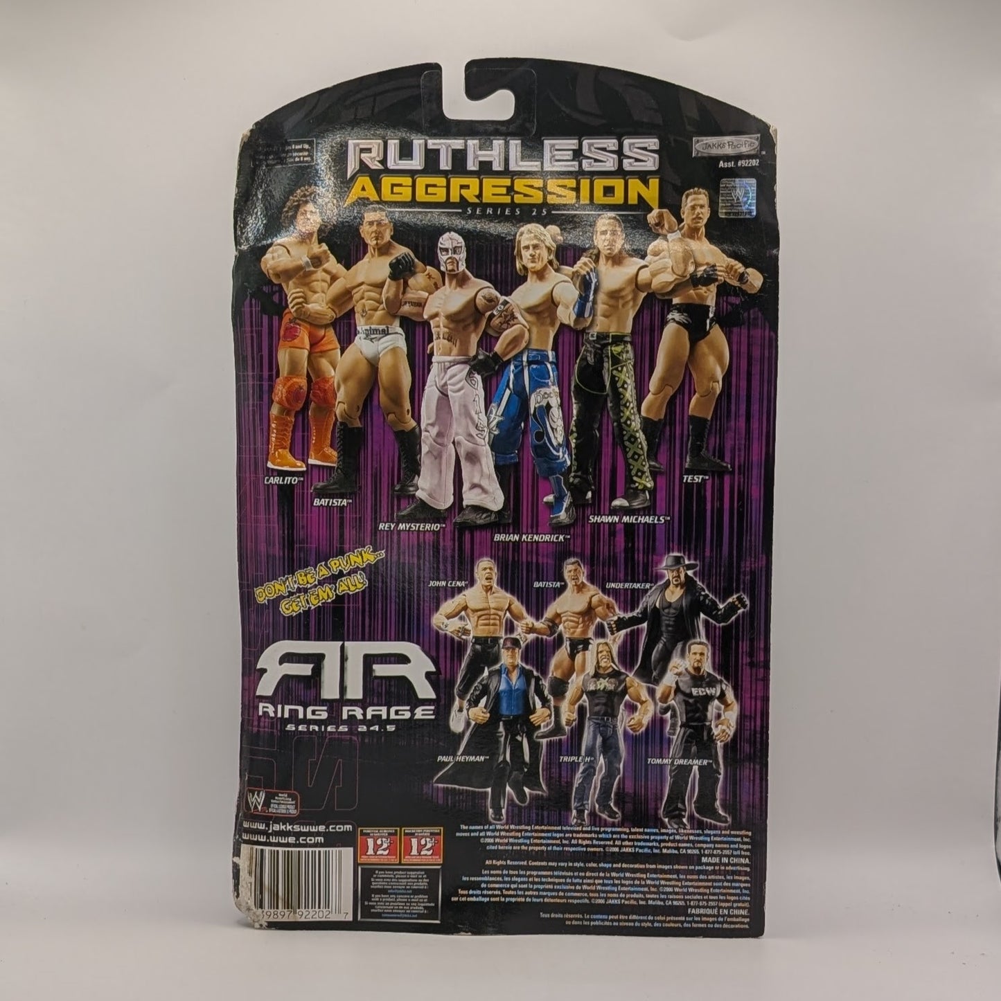 2006 WWE Jakks Pacific Ruthless Aggression Series 25 Test