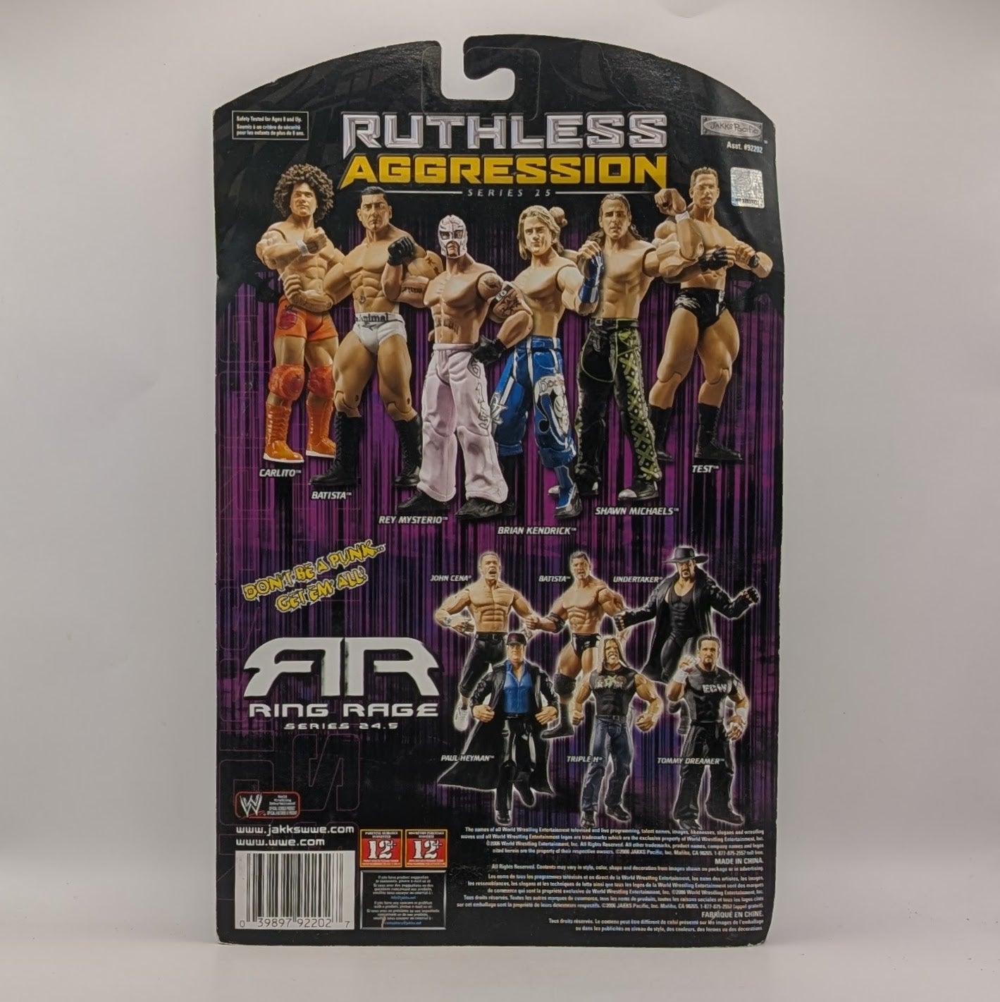 2006 WWE Jakks Pacific Ruthless Aggression Series 25 Batista