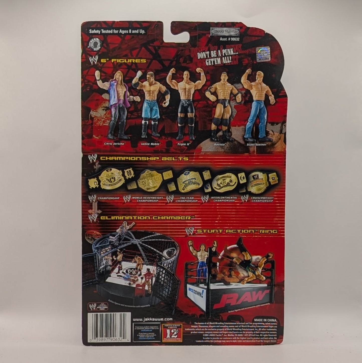 2004 WWE Jakks Pacific Ruthless Aggression Pay Per View Series 4 "Backlash" Edge