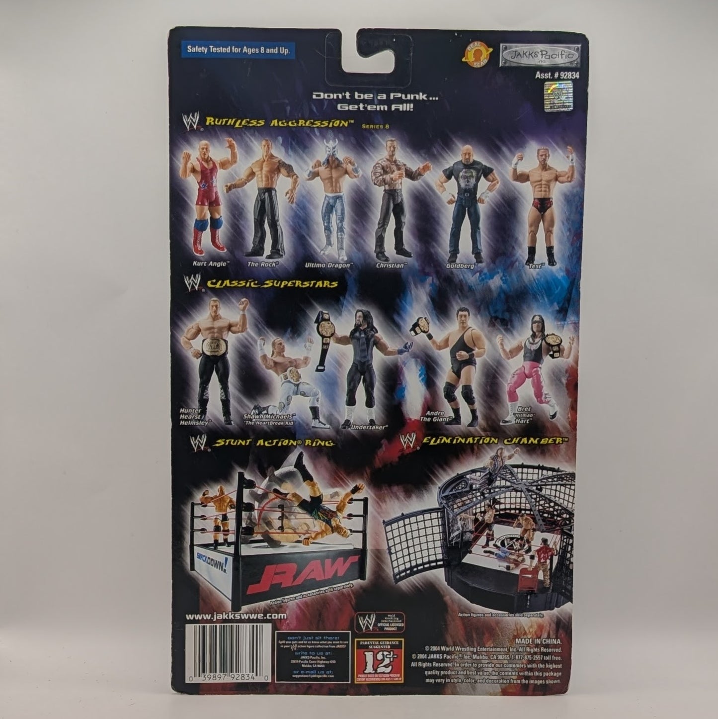 2004 WWE Jakks Pacific Ruthless Aggression Series 8 Goldberg