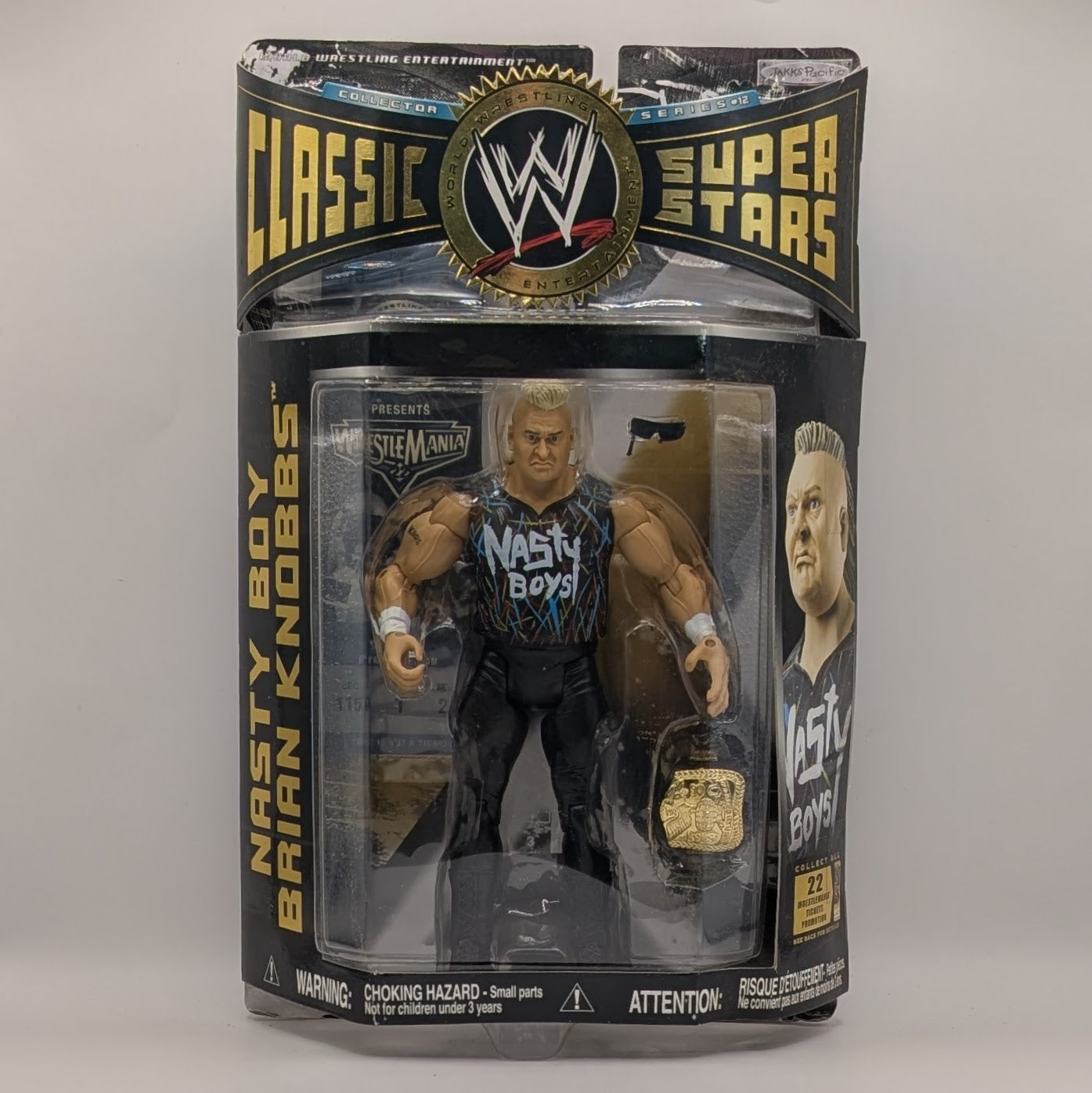 2006 WWE Jakks Pacific Classic Superstars Series 12 Nasty Boy