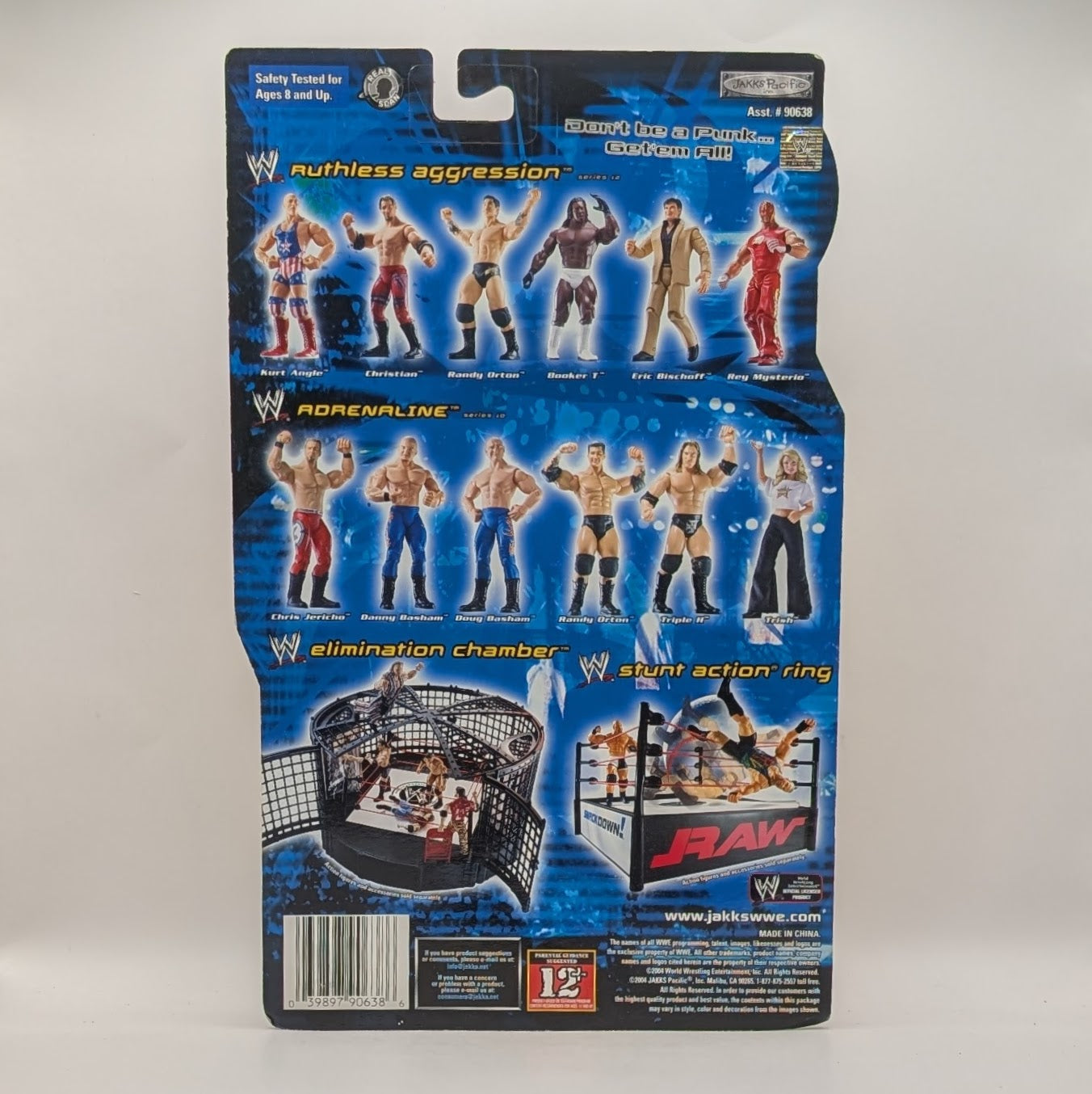 2004 WWE Jakks Pacific Ruthless Aggression Series 12.5 "Ring Rage" Triple H