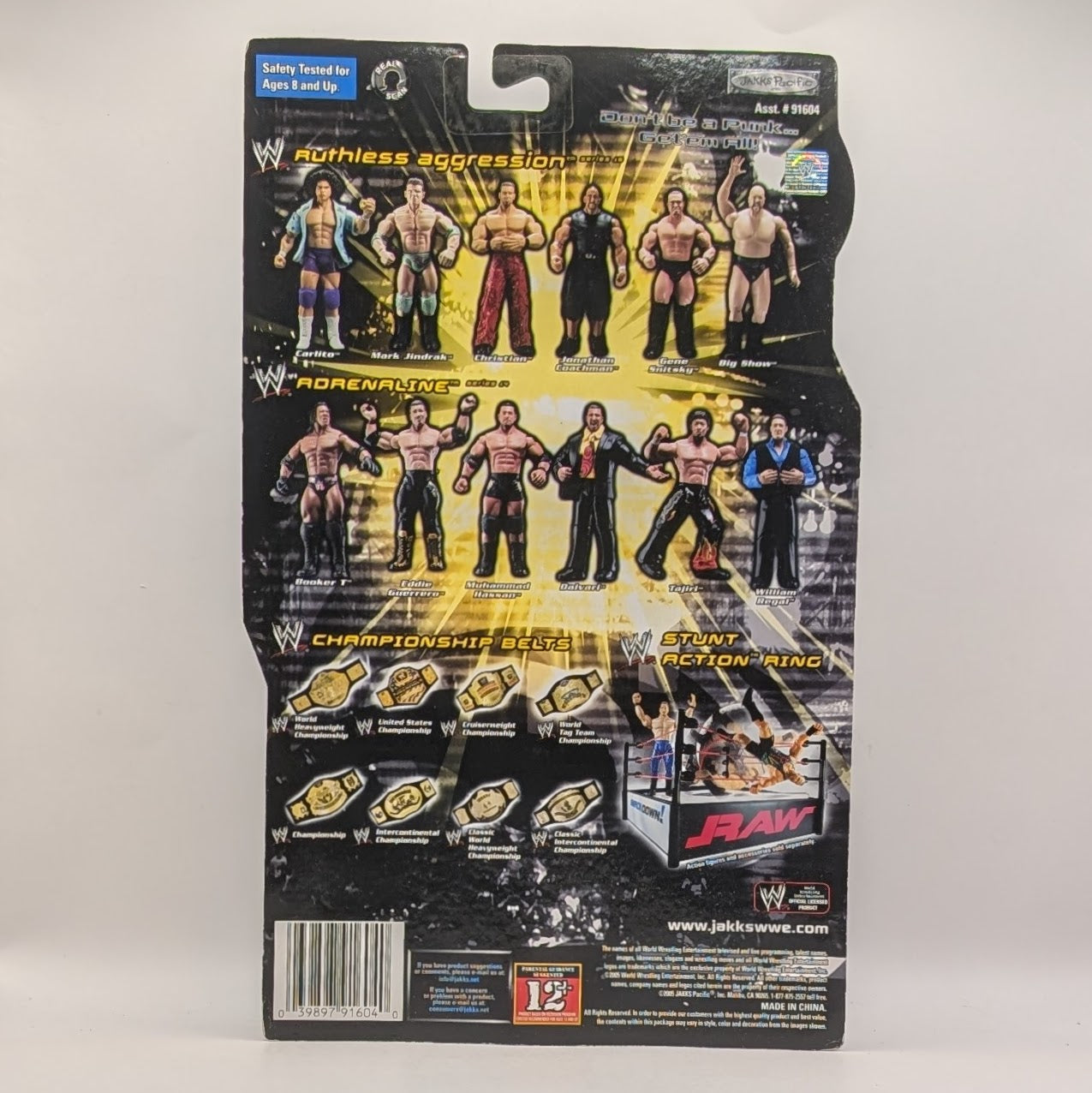 2005 WWE Jakks Pacific Ruthless Aggression Series 15.5 "Ring Rage" Simon Dean