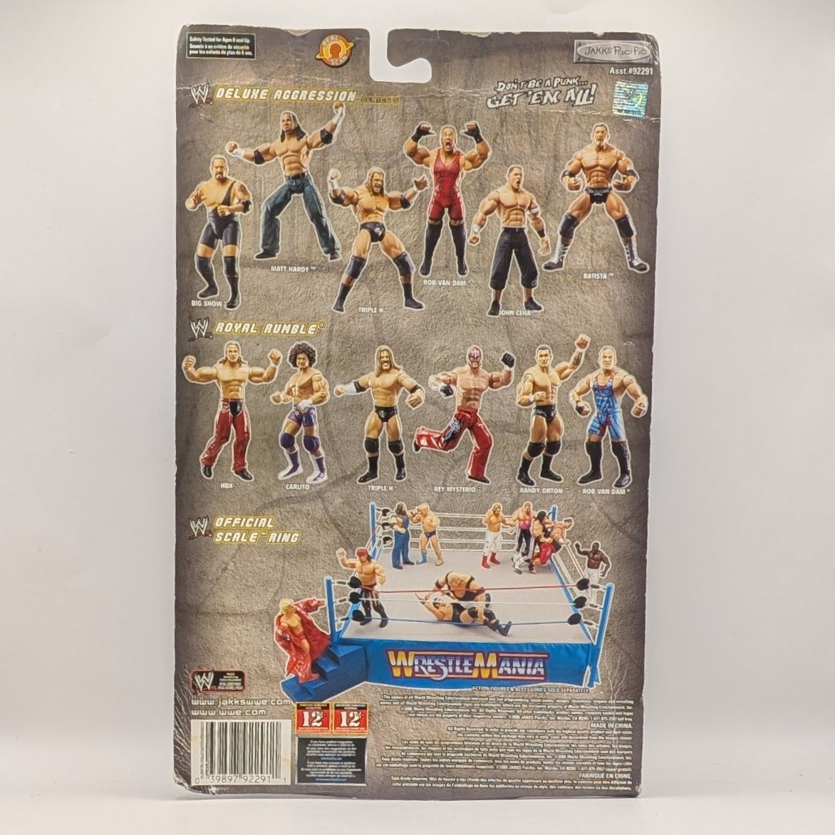 2006 WWE Jakks Pacific Ruthless Aggression Royal Rumble Carlito