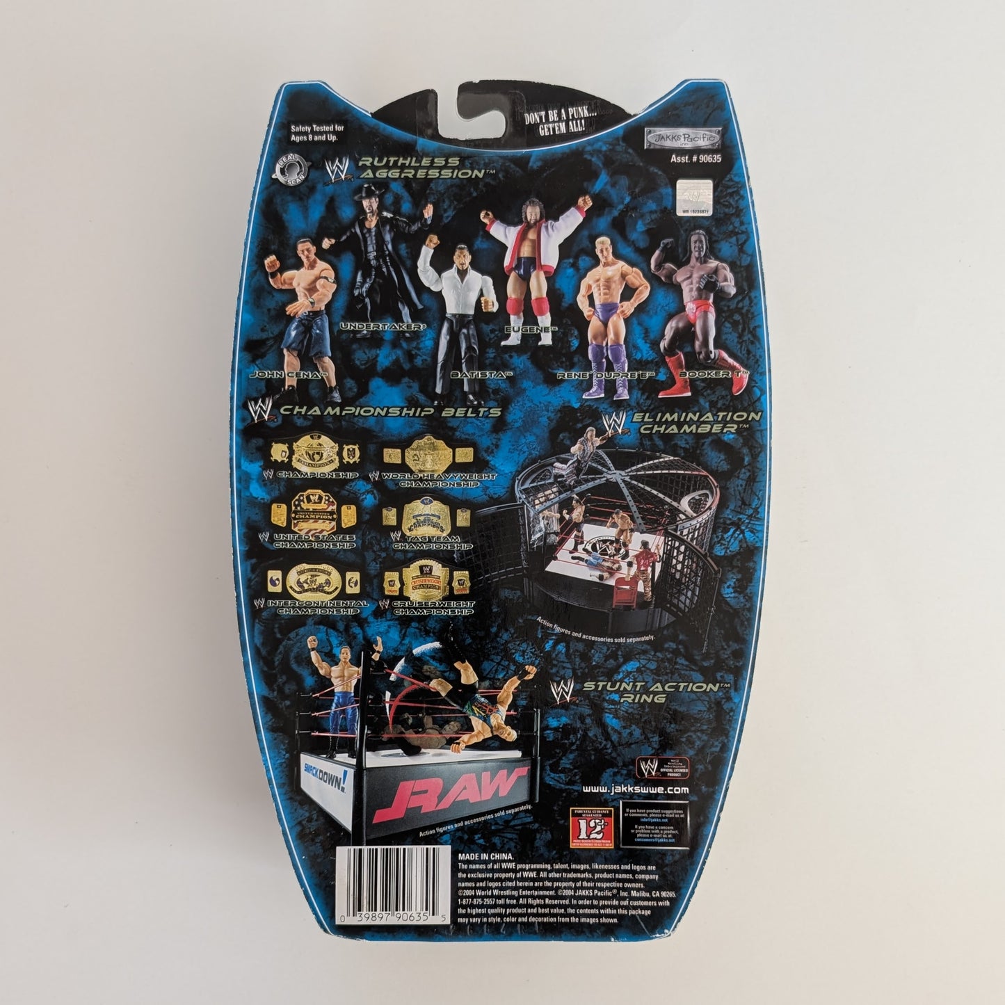 2004 WWE Jakks Pacific Ruthless Aggression Series 11 Undertaker