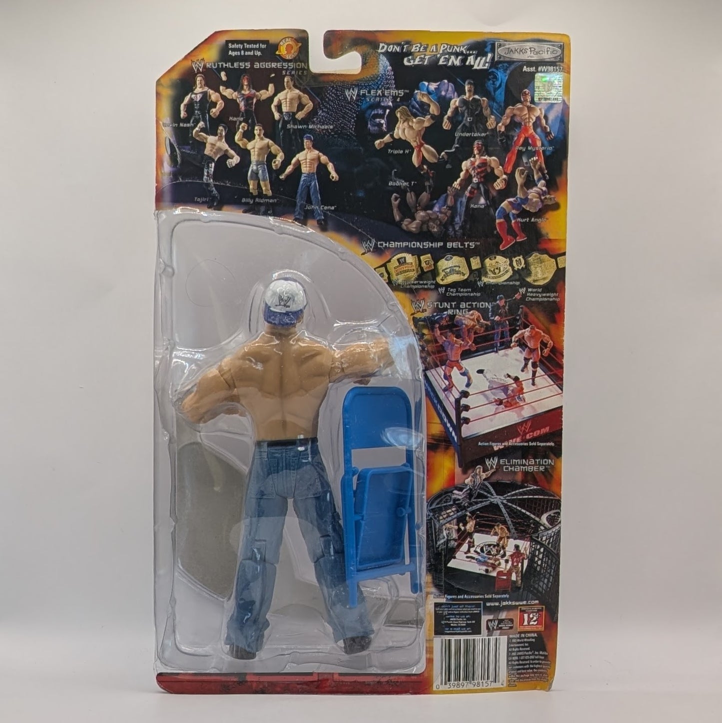 2003 WWE Jakks Pacific Ruthless Aggression Series 5 John Cena