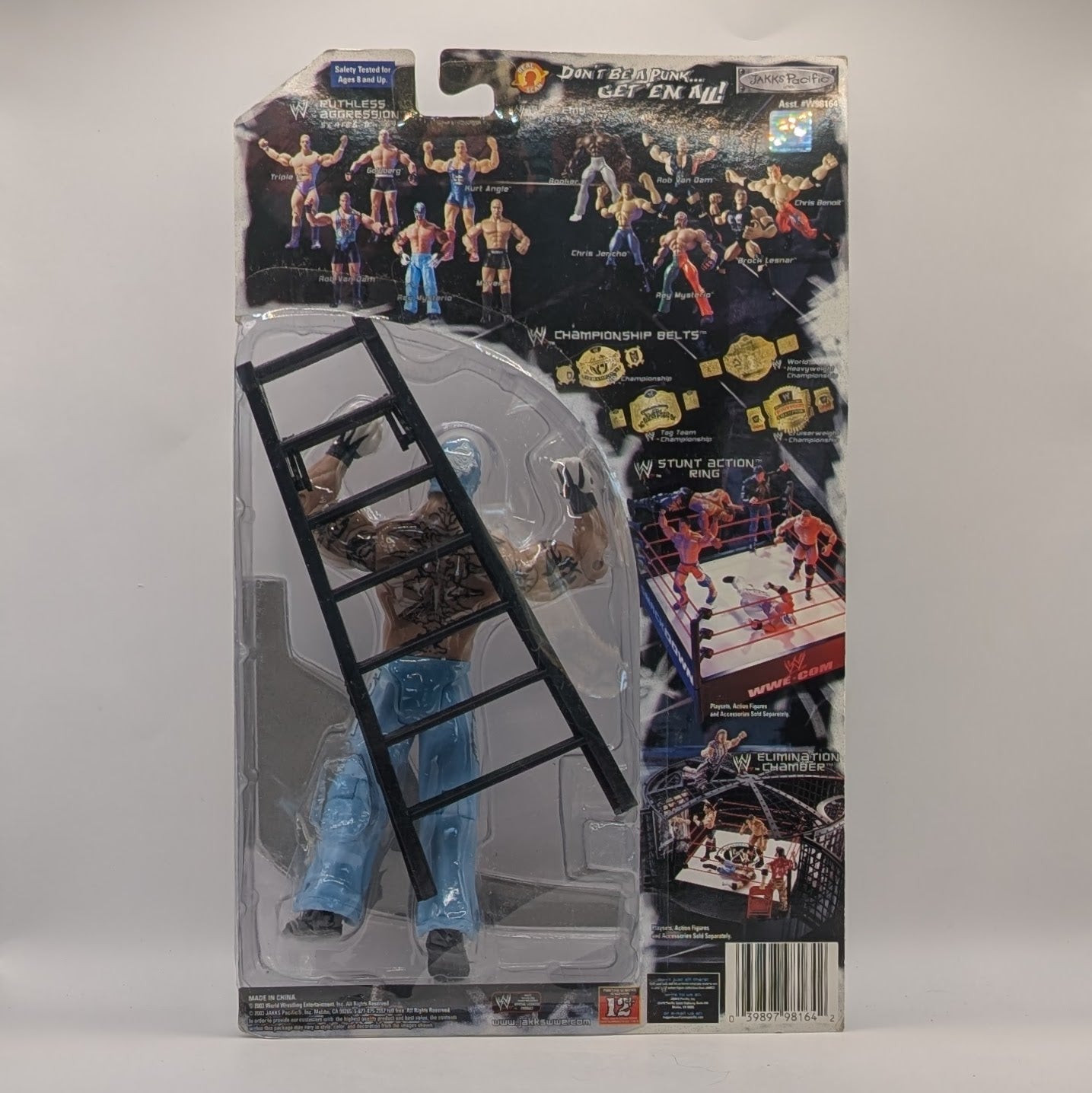 2004 WWE Jakks Pacific Ruthless Aggression Series 6 Rey Mysterio