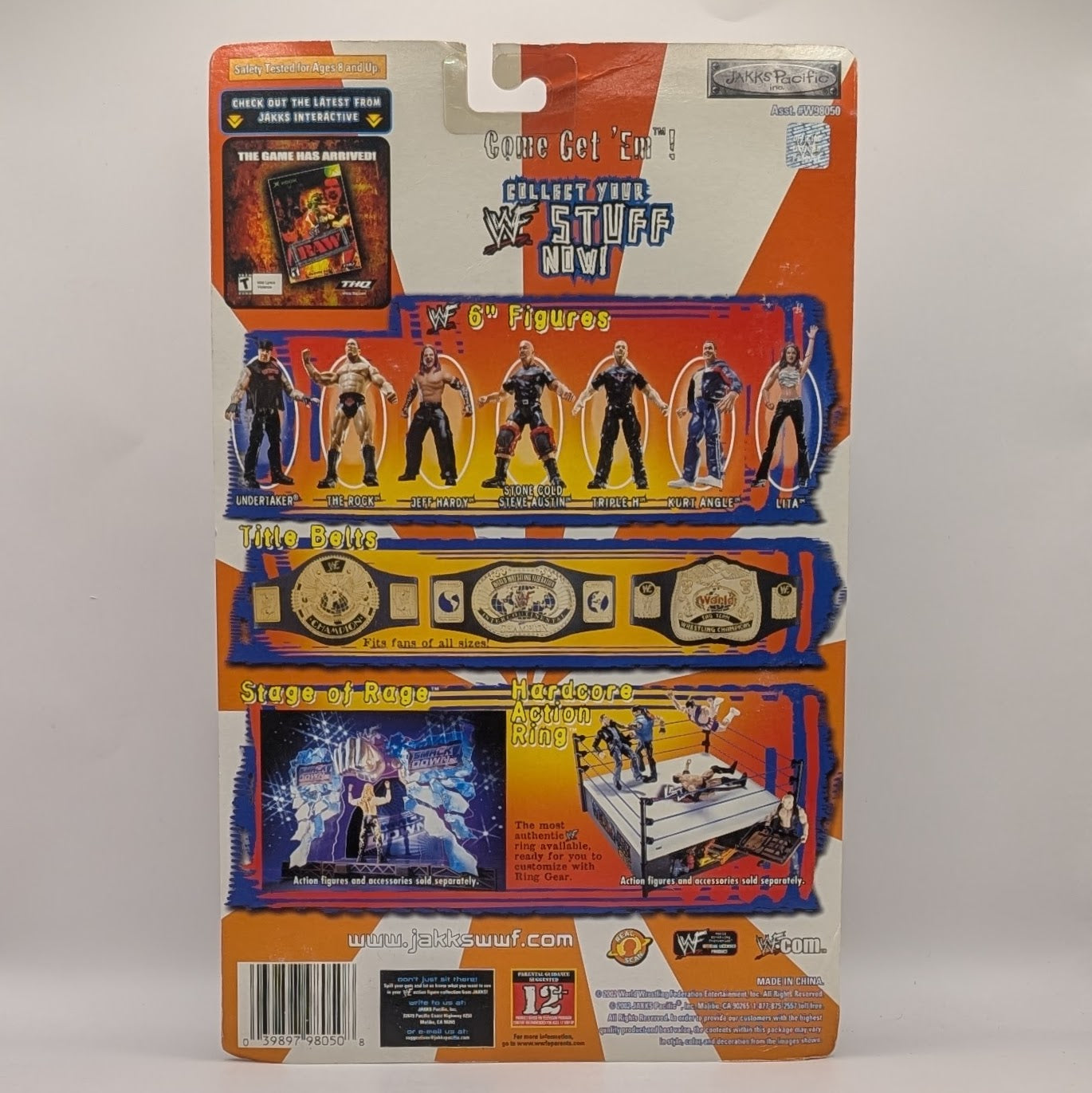 2002 WWF Jakks Pacific Titantron Live Royal Rumble Triple H