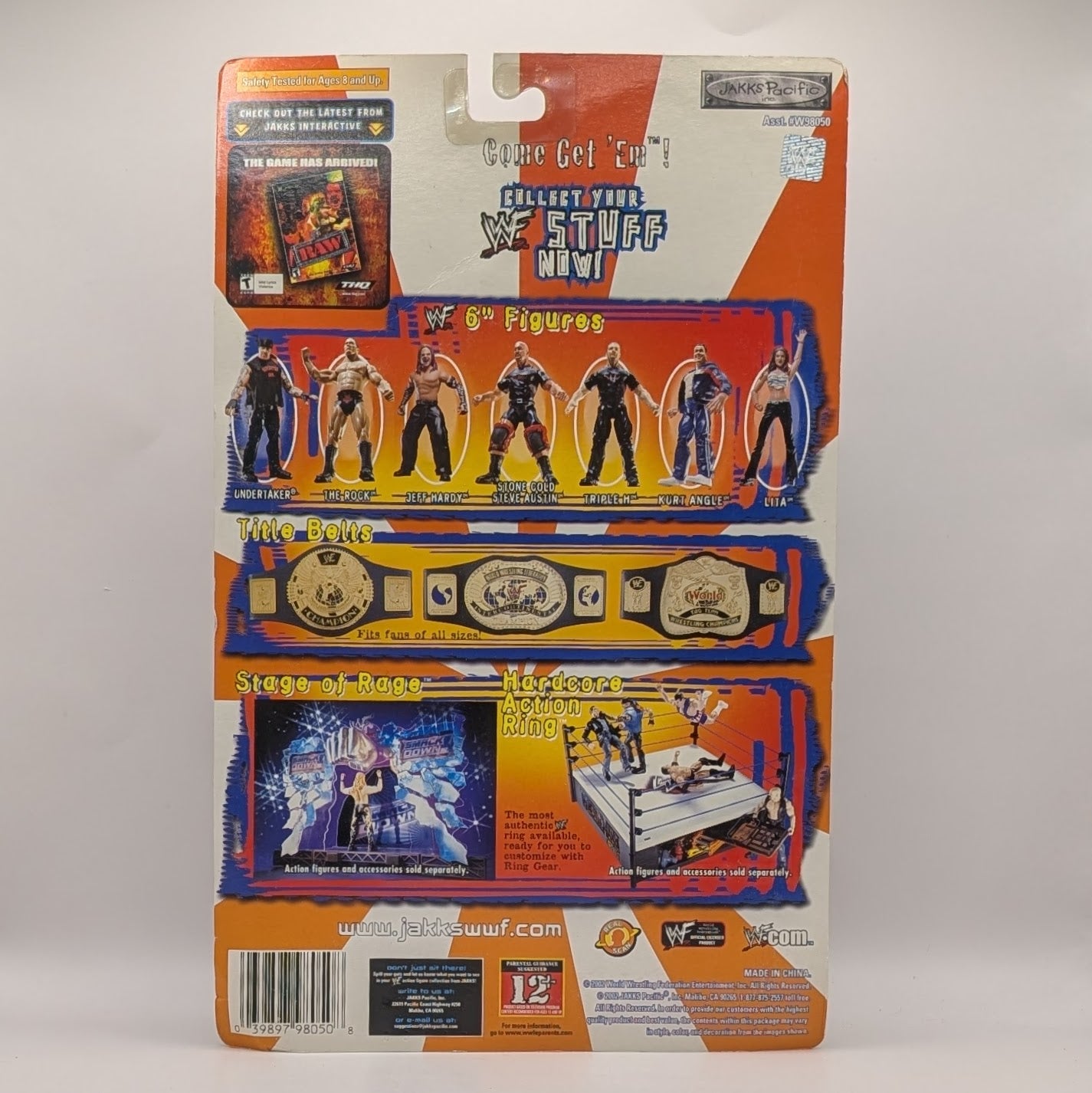 2002 WWF Jakks Pacific Titantron Live Royal Rumble Chris Jericho