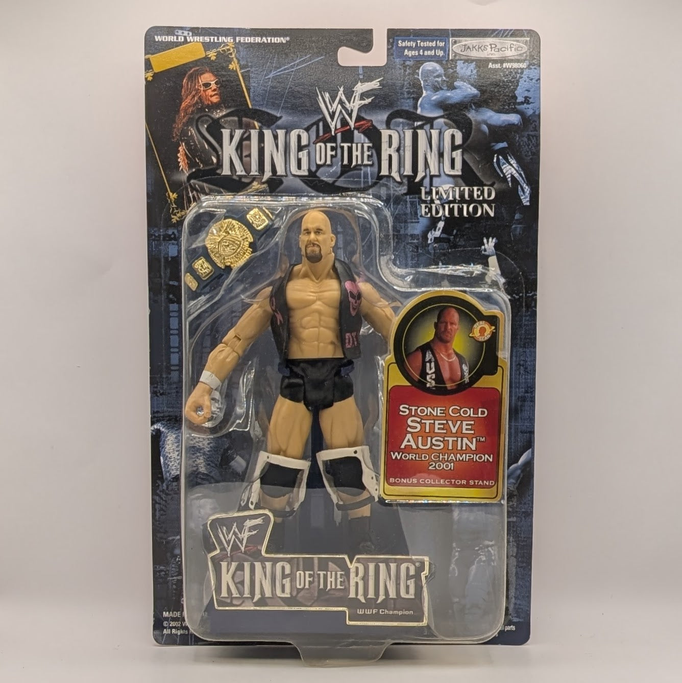 ローリングストーンズ　フィギュア4点セット　リックス　ワールドツアー2002 2002 WWF Jakks Pacific Titantron Live King of the Ring Series 1