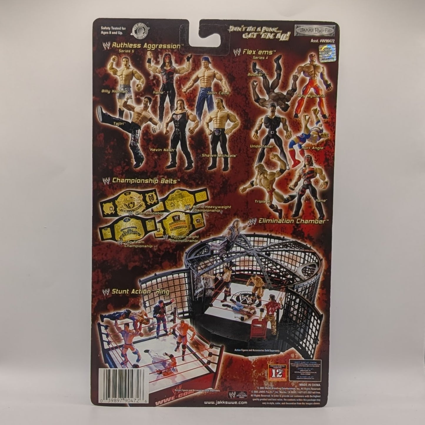 2003 WWE Jakks Pacific Ruthless Aggression Pay Per View Series 1 "Pay Per View Winners" Stone Cold Steve Austin