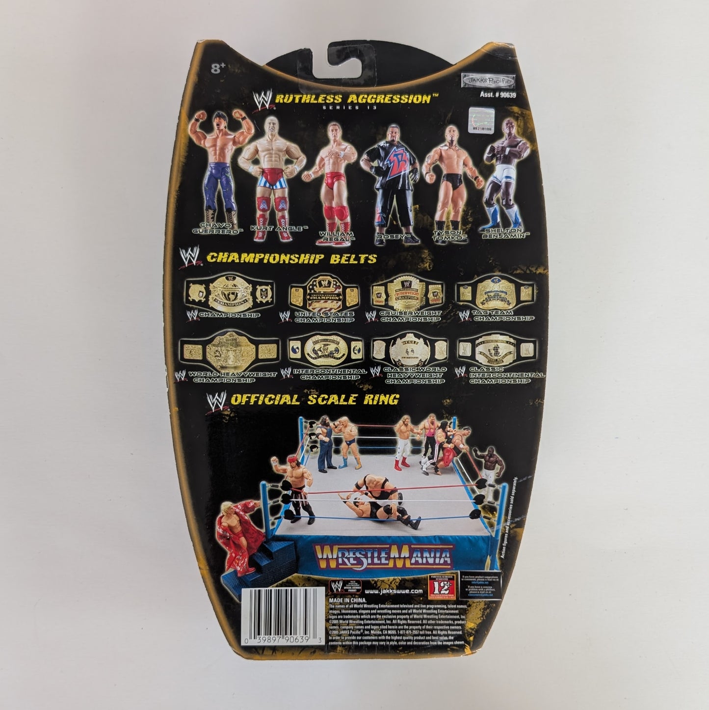 2004 WWE Jakks Pacific Ruthless Aggression Series 13 Shelton Benjamin