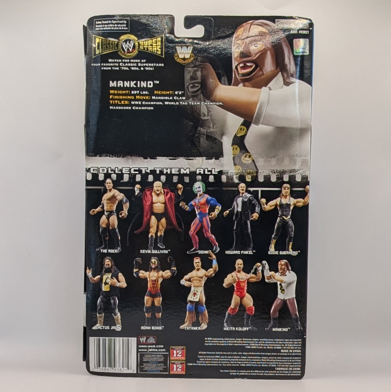 2008 WWE Jakks Pacific Classic Superstars Series 19 Mankind