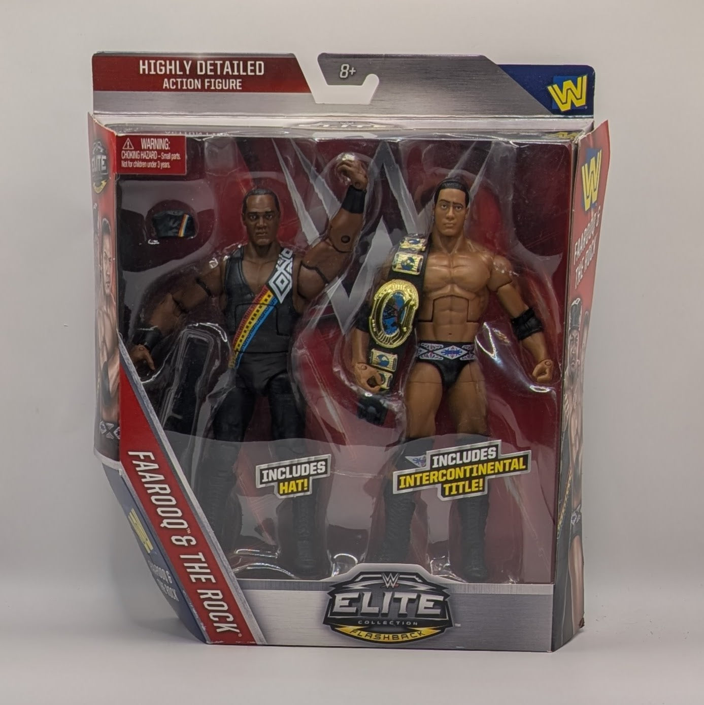 2015 WWE Mattel Elite Collection 2-Packs Faarooq & The Rock