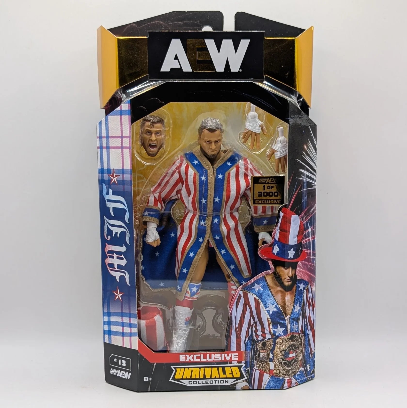 2025 AEW Jazwares Unrivaled Collection Shop AEW Exclusive #13 MJF