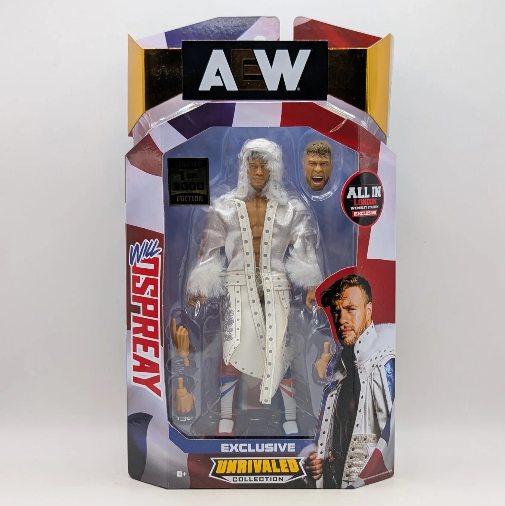 2025 AEW Jazwares Unrivaled Collection All In Exclusive Will