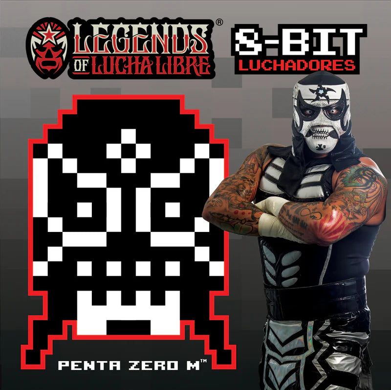 2019 Pix Brix Legends of Lucha Libre 8-Bit Luchadores Penta Zero M