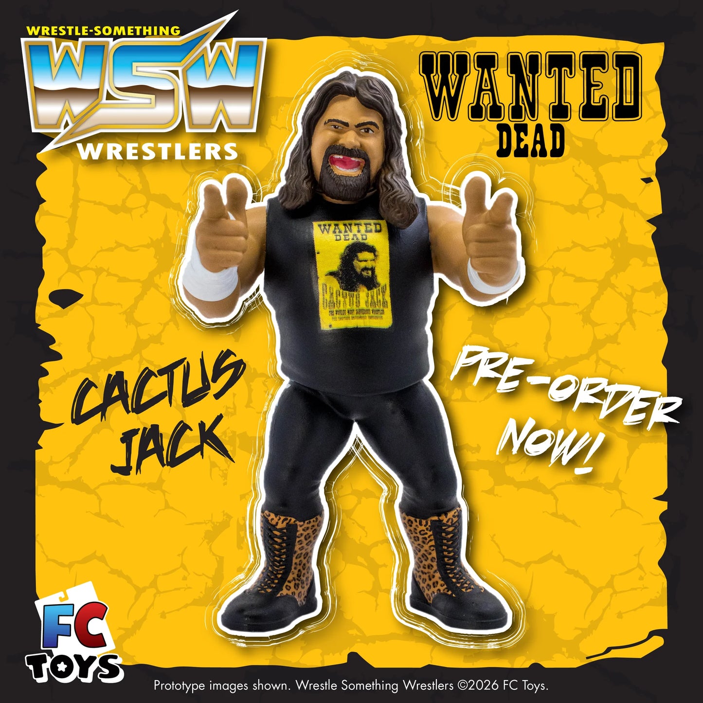 FC Toys Wrestle-Something Wrestlers Series 6 Cactus Jack