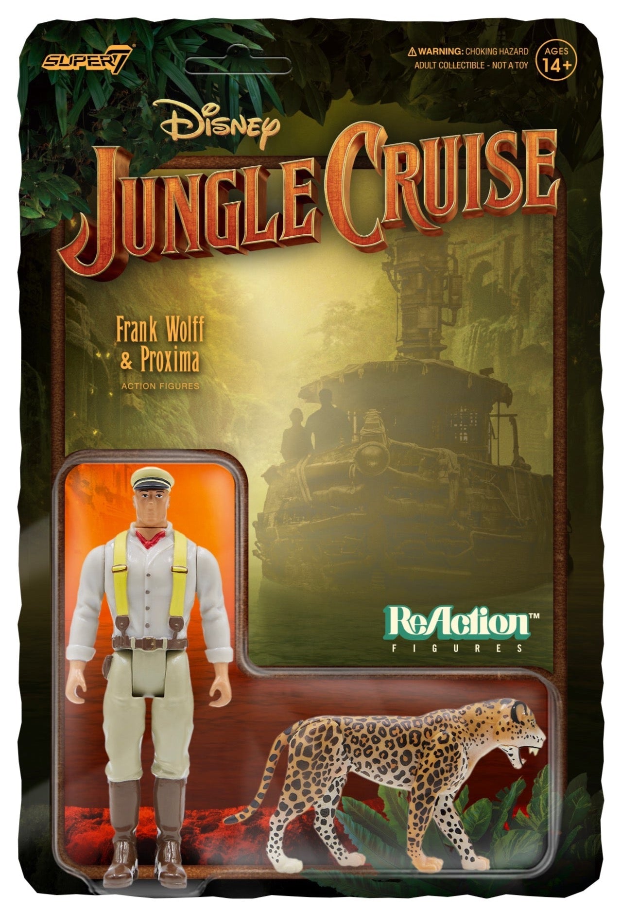 2022 Super7 Jungle Cruise ReAction Frank Wolff & Proxima