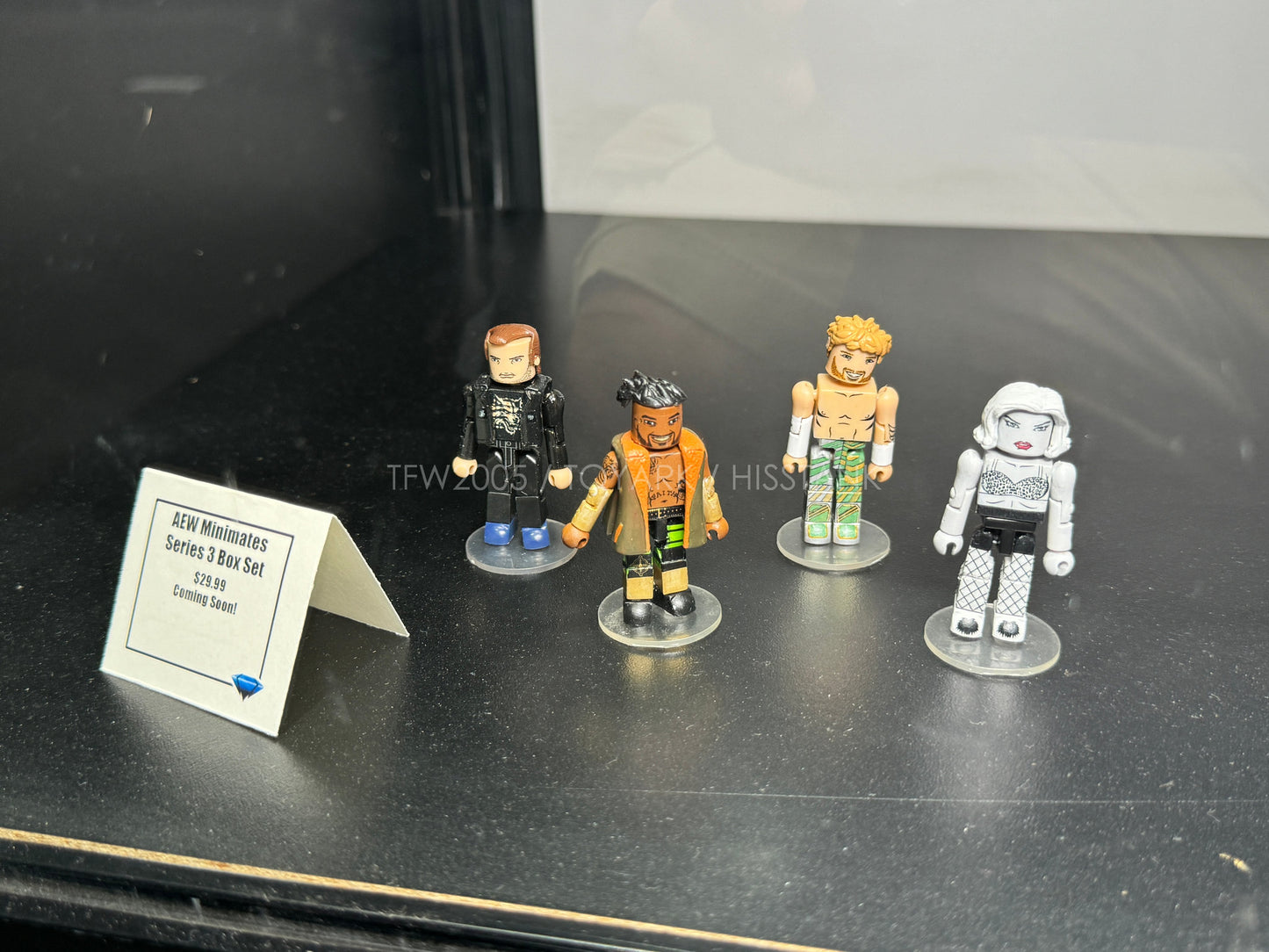 Unreleased AEW Diamond Select Toys Minimates Series 4 4-Pack: MJF, Swerve Strickland, Will Ospreay & "Timeless" Toni Storm