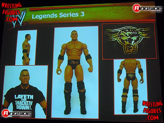 2010 WWE Mattel Elite Collection Legends Series 3 The Rock