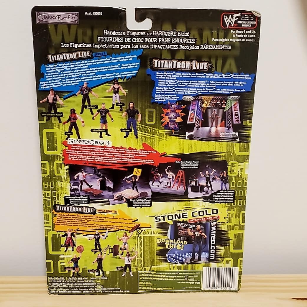 1999 WWF Jakks Pacific Titantron Live Series 2 Kane