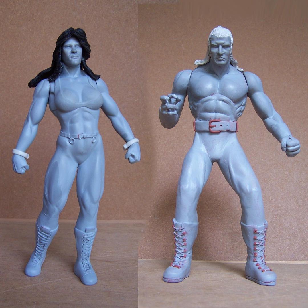 Unreleased WWF Jakks Pacific Ripped & Ruthless Series 3 Chyna