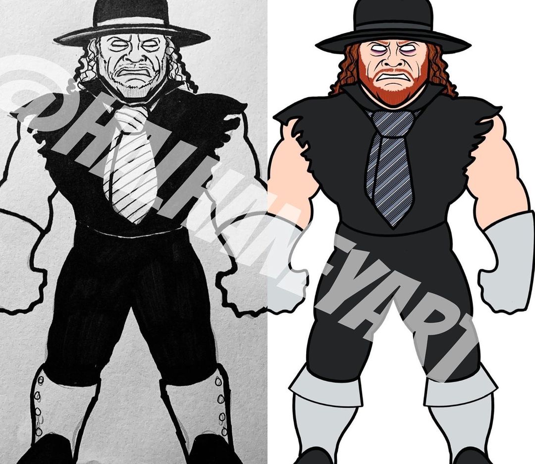 2021 WWE Walmart Canada Exclusive 24" Plush Undertaker