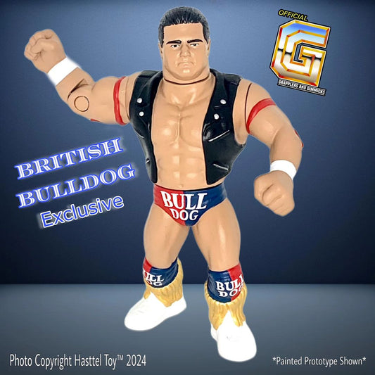 2024 Hasttel Toy Grapplers & Gimmicks British Bulldog [Exclusive]