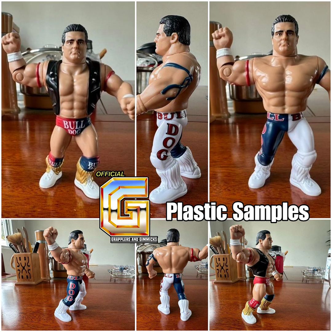 2024 Hasttel Toy Grapplers & Gimmicks NYCC Exclusive British Bulldog '96