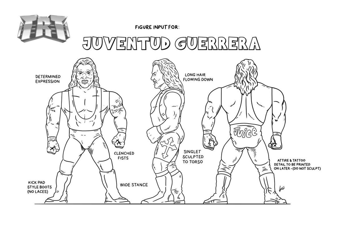 2025 Title Run Toys Series 1 Juventud Guerrera