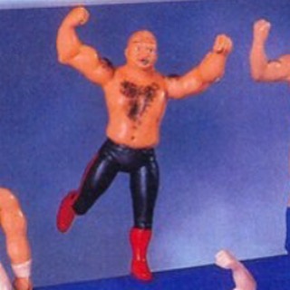 Unreleased WWF LJN Wrestling Superstars Bendies George Steele