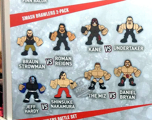 Unreleased WWE TOMY Smash Brawler 2-Pack: Jeff Hardy vs. Shinsuke Nakamura