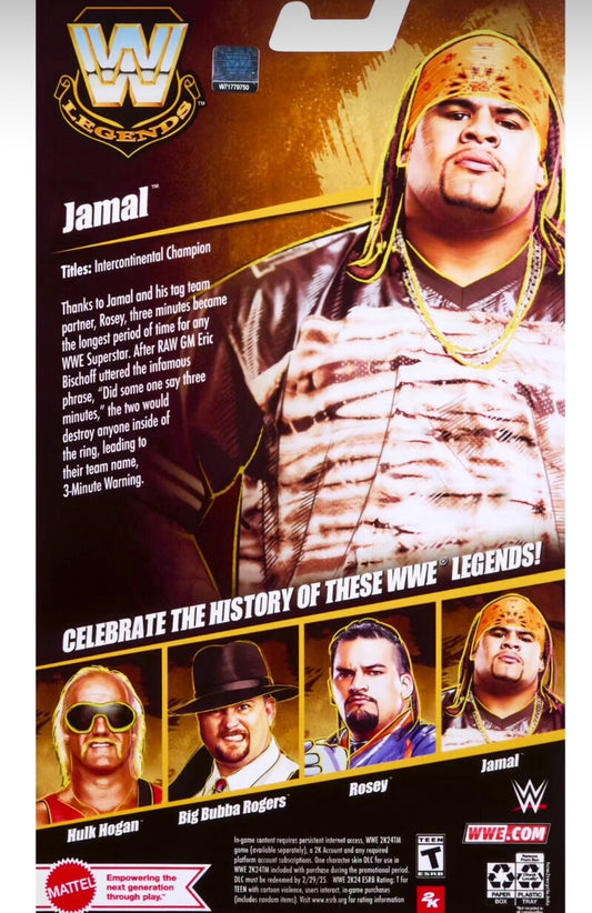 2024 WWE Mattel Elite Collection Legends Series 23 Jamal
