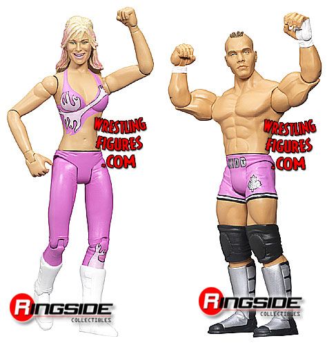 2009 WWE Jakks Pacific Adrenaline Series 39 Natalya & Tyson Kidd