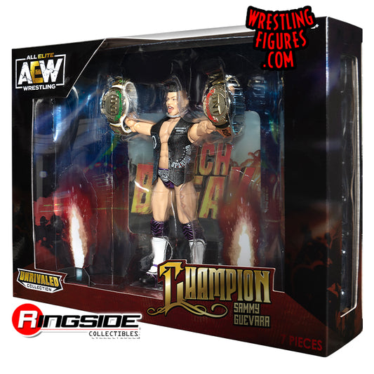 2023 AEW Jazwares Unrivaled Collection Ringside Exclusive #138 "TNT Champion" Sammy Guevara