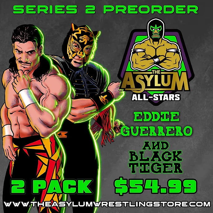 2026 Asylum All-Stars Series 2 2-Pack: Eddie Guerrero & Black Tiger