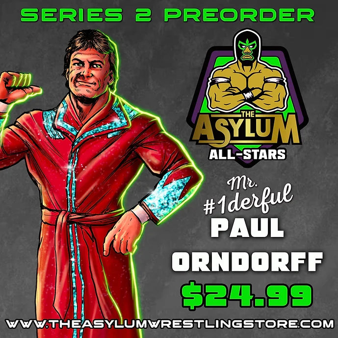 2026 Asylum All-Stars Series 2 "Mr. #1derful" Paul Orndorff