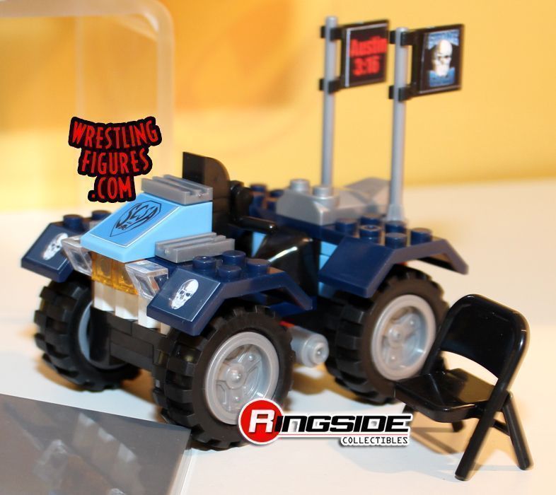 2015 WWE Bridge Direct StackDown Series 3 Stone Cold Steve Austin vs. Mr. McMahon