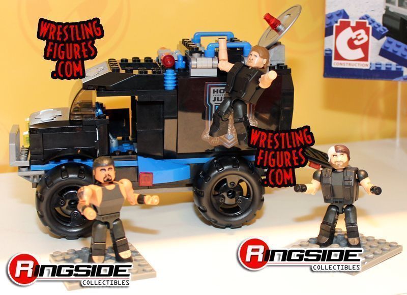 2015 WWE Bridge Direct StackDown Series 3 The Shield SWAT Truck