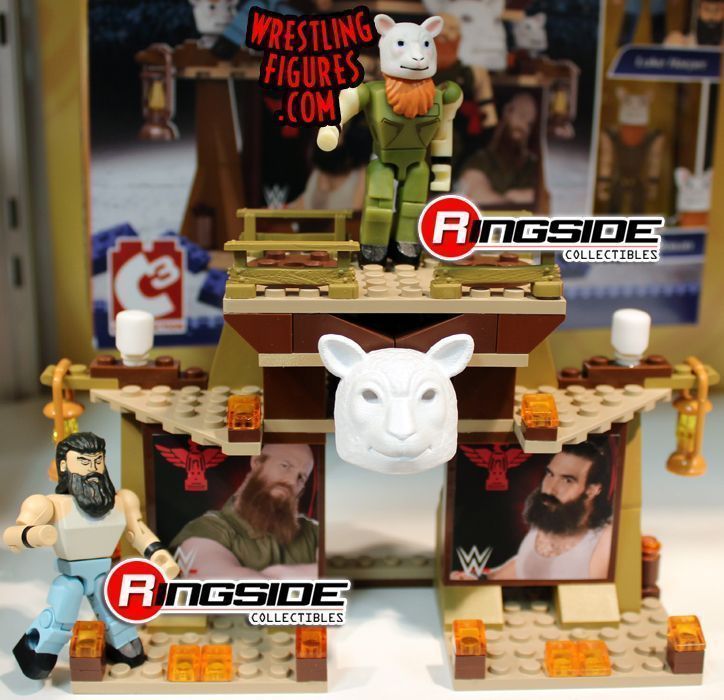 2015 WWE Bridge Direct StackDown Series 4 Luke Harper & Erick Rowan