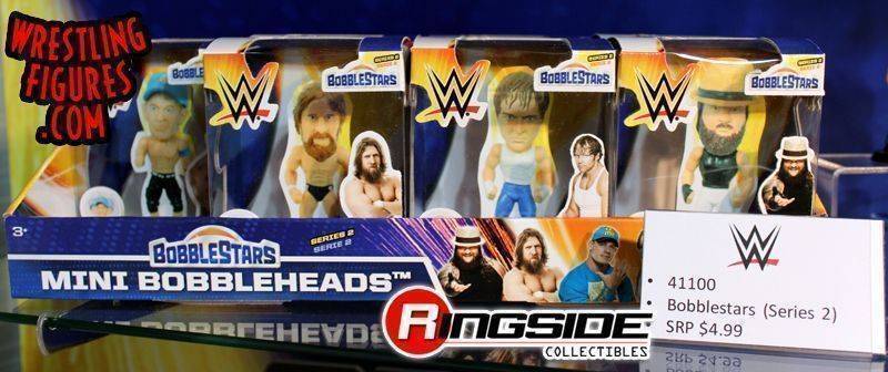 Unreleased WWE Wicked Cool Toys Bobblestars Series 2 John Cena Mini Bobblehead